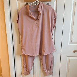 Pink Scrub Set
